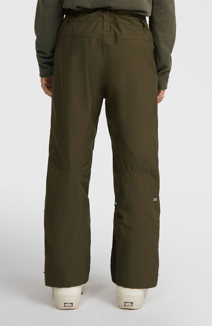 O'Riginals Park Loose Snow Pants | Forest Night