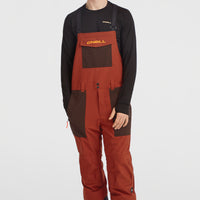 FWC'Peak Bib Snow Pants | Bonfire Colour Block