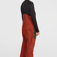 FWC'Peak Bib Snow Pants | Bonfire Colour Block