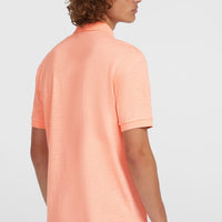 Small Logo Polo | Coral Pop