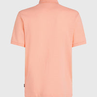 Small Logo Polo | Coral Pop