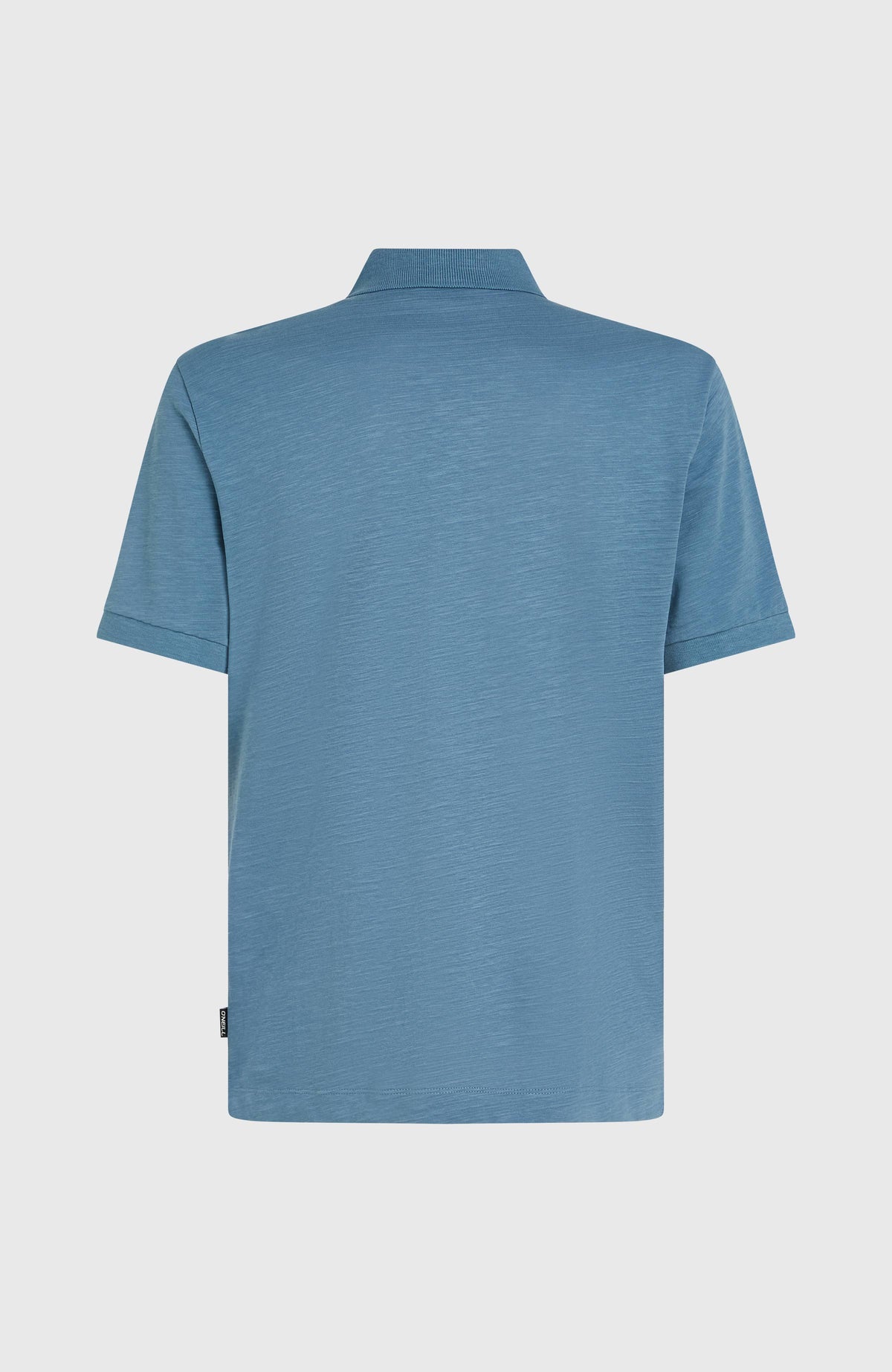 Slub Small Logo Polo | Copen Blue