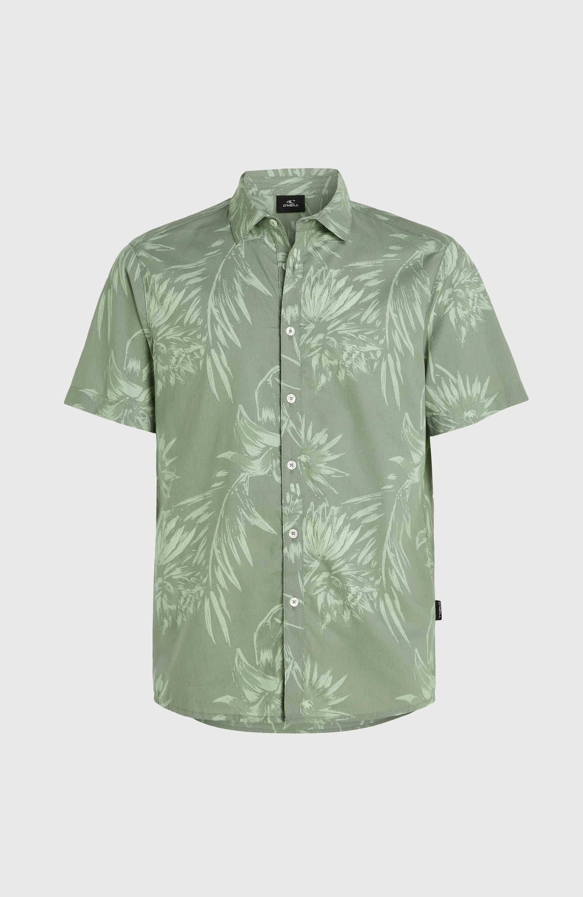 Mix and Match Floral Shirt | Green Tonal Tropicana