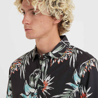 Mix and Match Floral Shirt | Black Tropicana