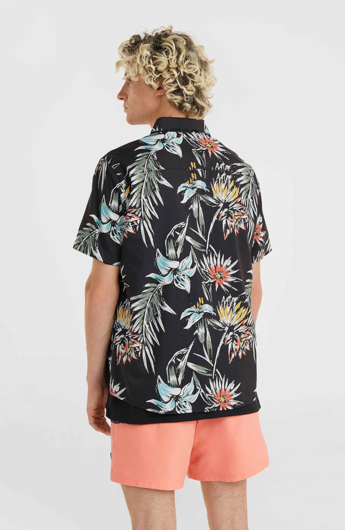Mix and Match Floral Shirt | Black Tropicana