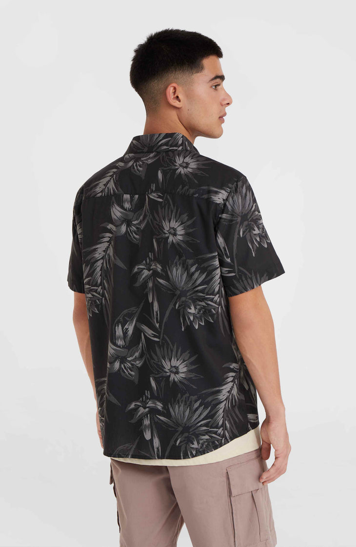 Mix and Match Floral Shirt | Black Tonal Tropican