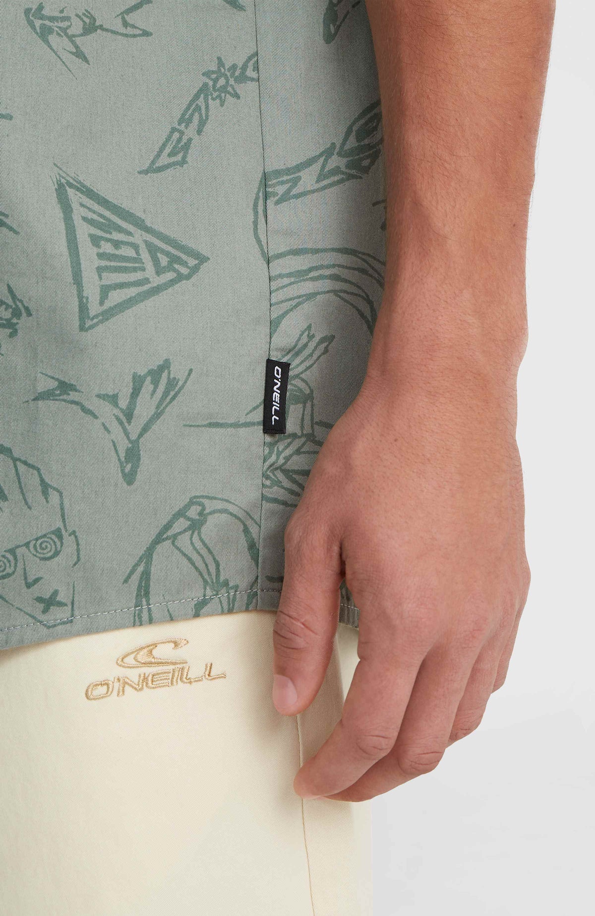 Mix and Match Beach Shirt | Green Vintage Surfer