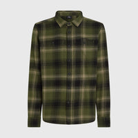 Flannel Check Shirt | Green Check Small