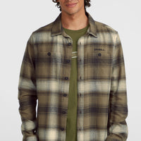 Flannel Check Shirt | Brown Check Small