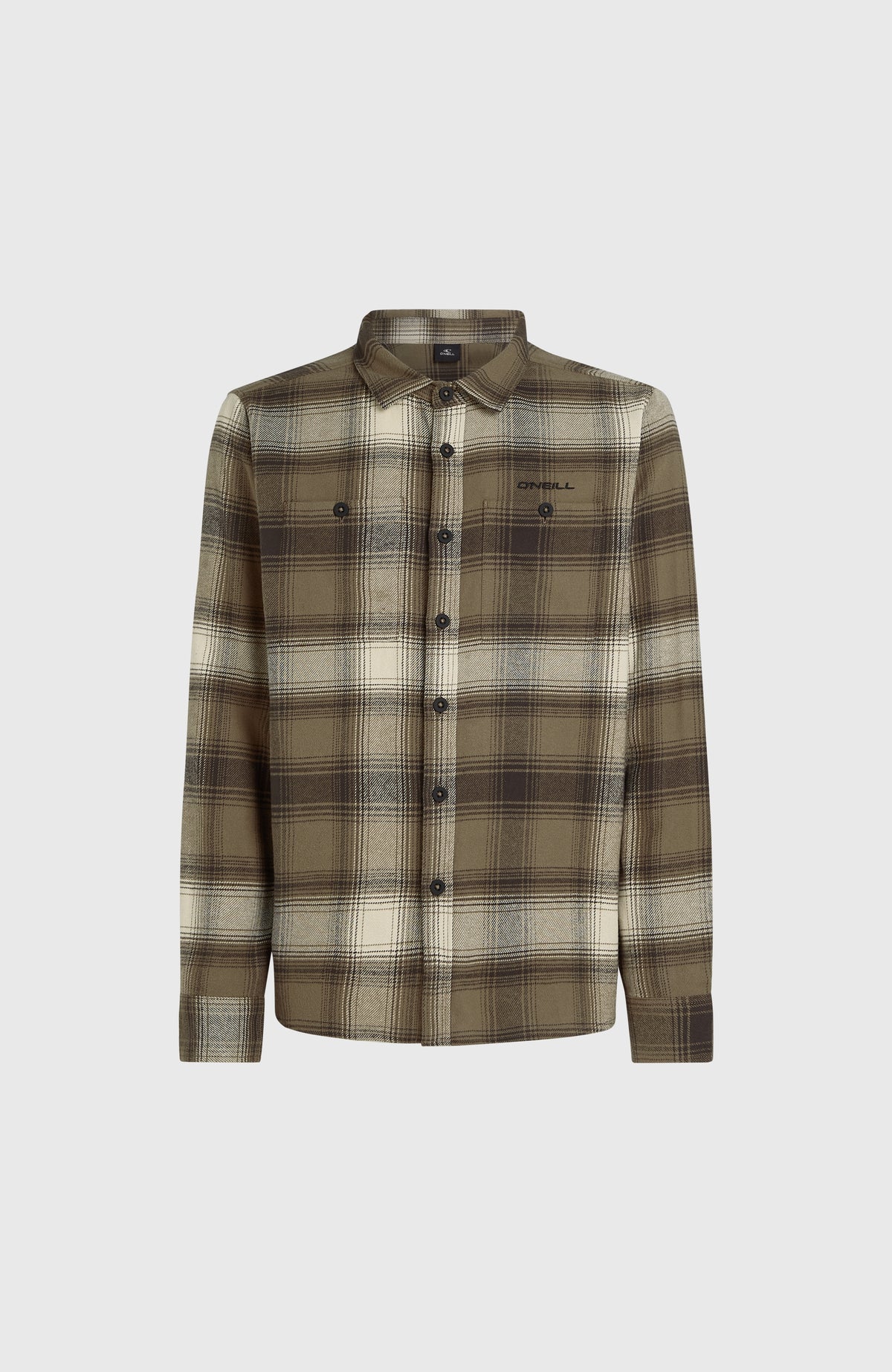 Flannel Check Shirt | Brown Check Small