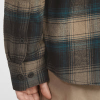 Flannel Check Shirt | Black Check Small