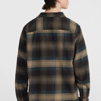 Flannel Check Shirt | Black Check Small