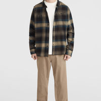 Flannel Check Shirt | Black Check Small