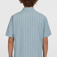 Jacquard Stripe Shirt | Blue Cali Stripe