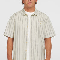 Jacquard Stripe Shirt | Beige Cali Stripe