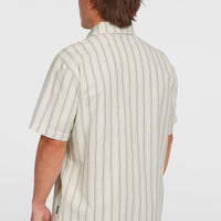 Jacquard Stripe Shirt | Beige Cali Stripe