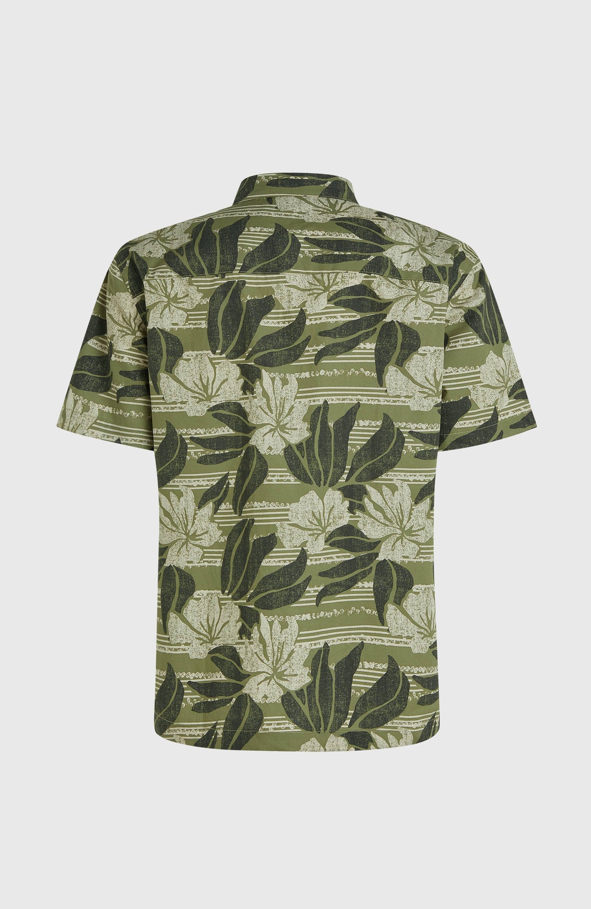 Print Shirt | Green Dusty Flower