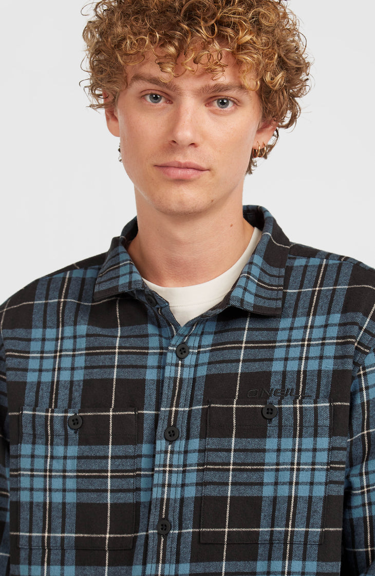 Must-Have Flannel Shirt | Blue Flannel Check