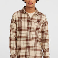 Must-Have Flannel Shirt | Beige Flannel Check