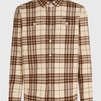 Must-Have Flannel Shirt | Beige Flannel Check