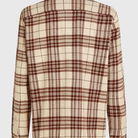 Must-Have Flannel Shirt | Beige Flannel Check