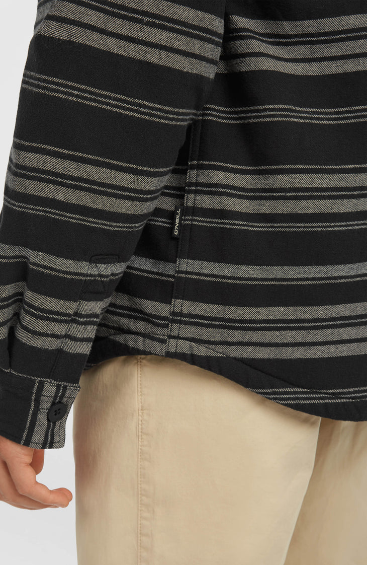 Must-Have Fleece-Lined Shirt | Black Bavaro