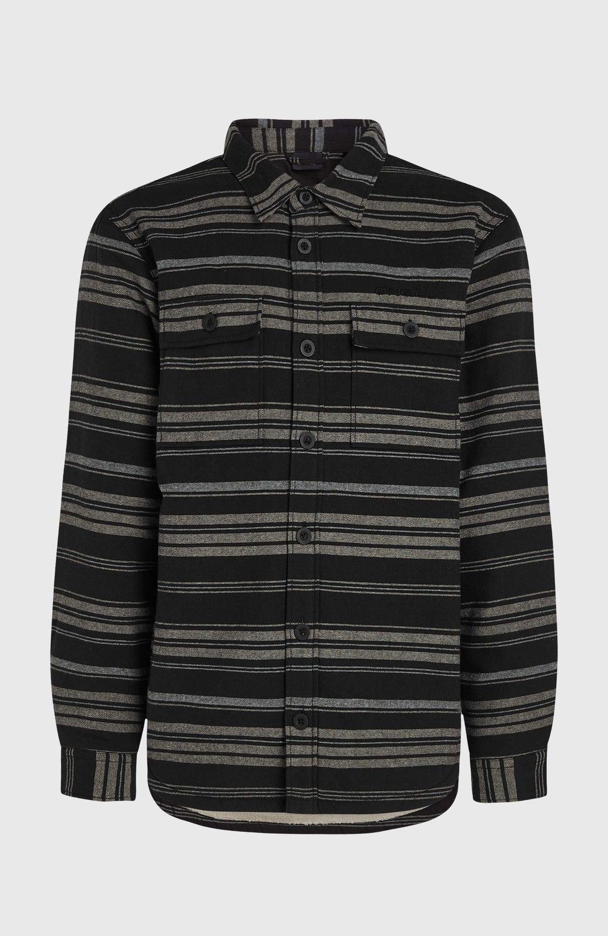 Must-Have Fleece-Lined Shirt | Black Bavaro
