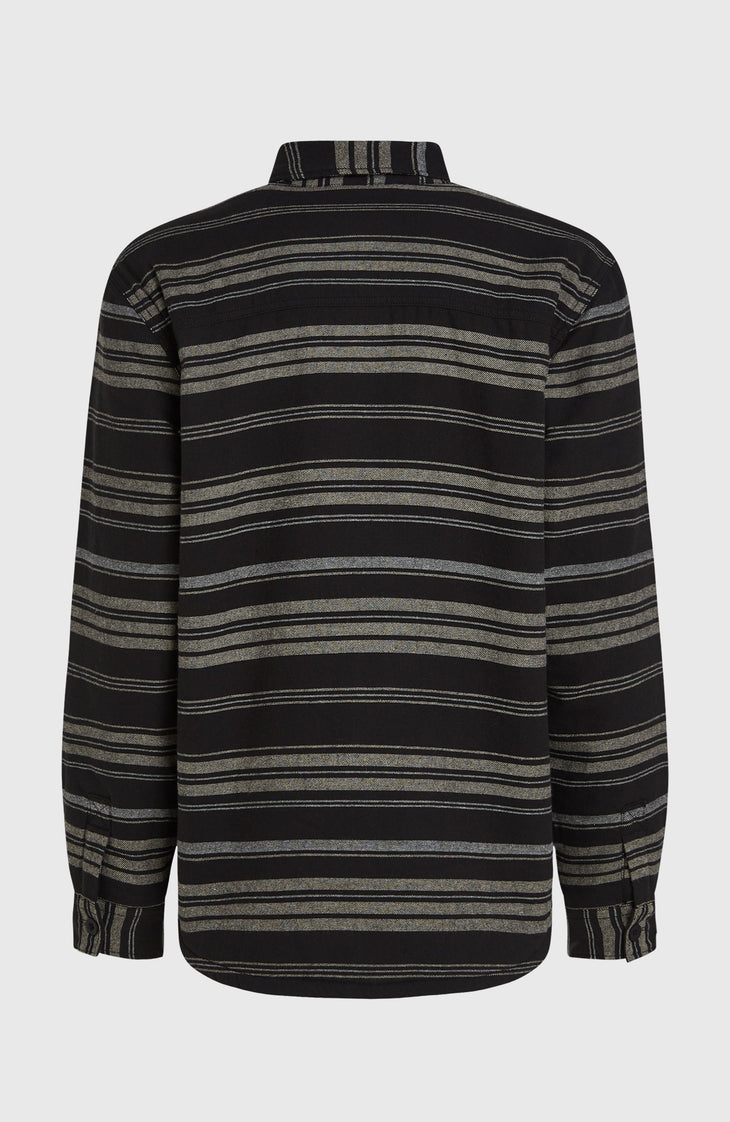 Must-Have Fleece-Lined Shirt | Black Bavaro