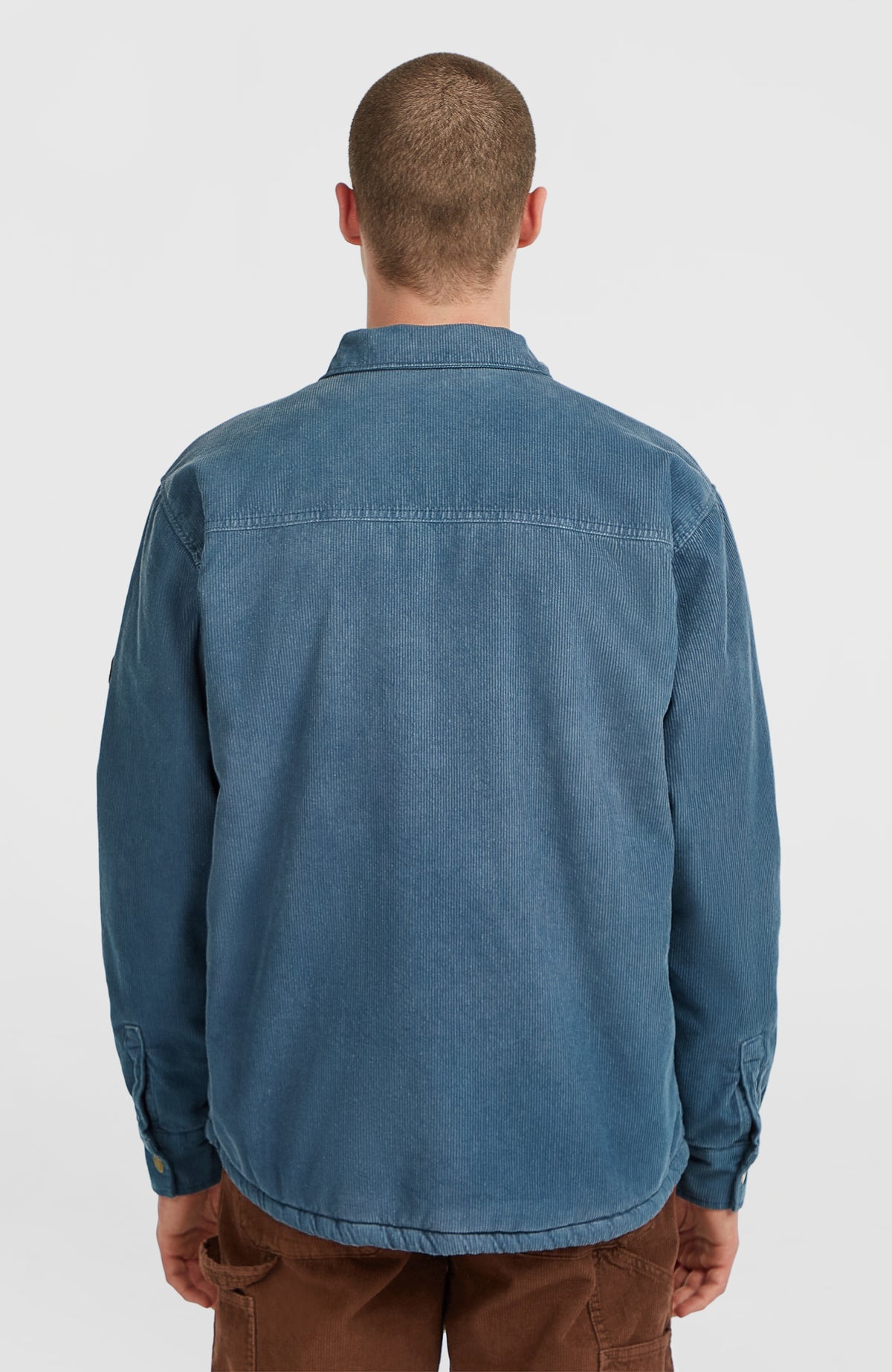 O'Riginals Corduroy Fleece-Lined Overshirt | Mozart Blue