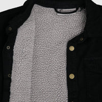 O'Riginals Corduroy Fleece-Lined Overshirt | Black Out