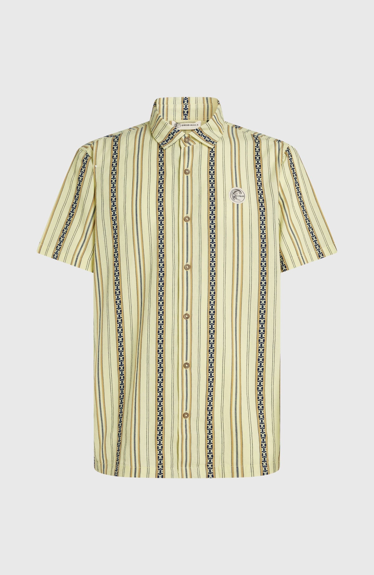 O'Riginals Jacquard Shirt | Yellow Originals Jstripe
