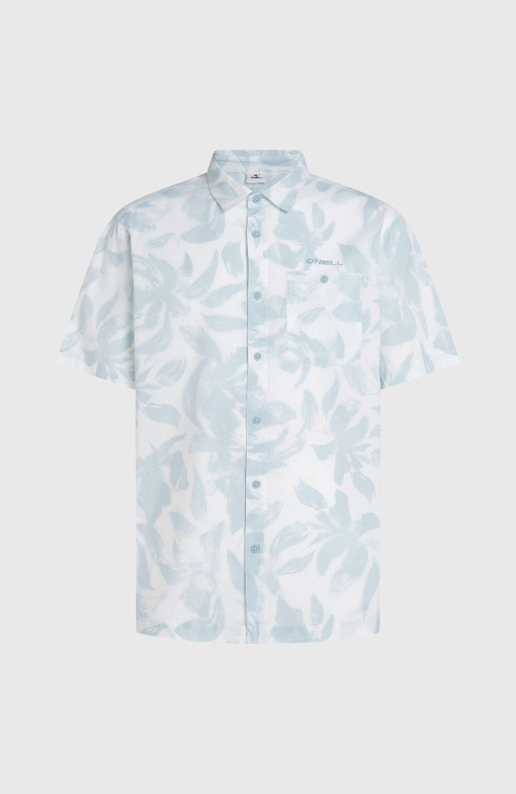 O'Neill Print Shirt | White Spray Flower