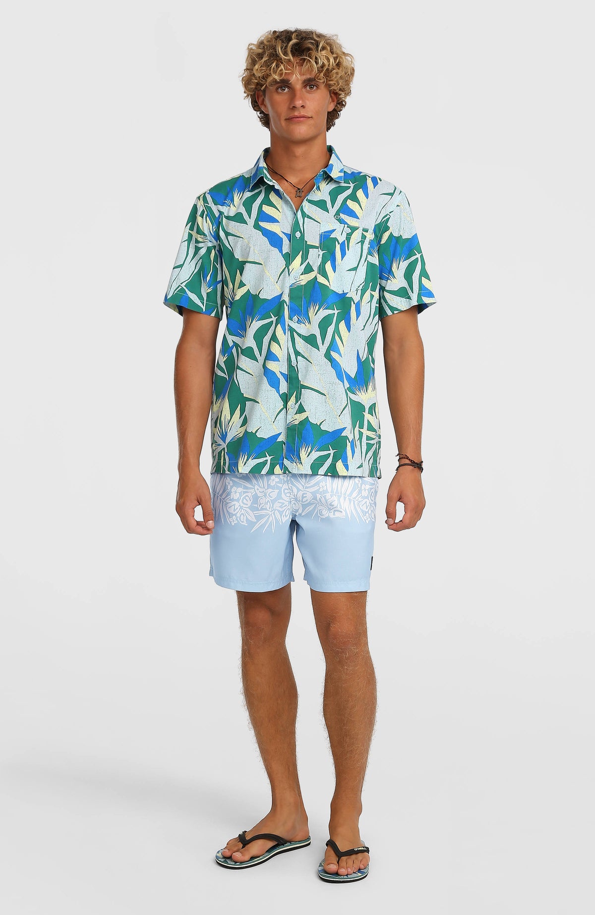 O'Neill Print Shirt | Blue Tropicana Big