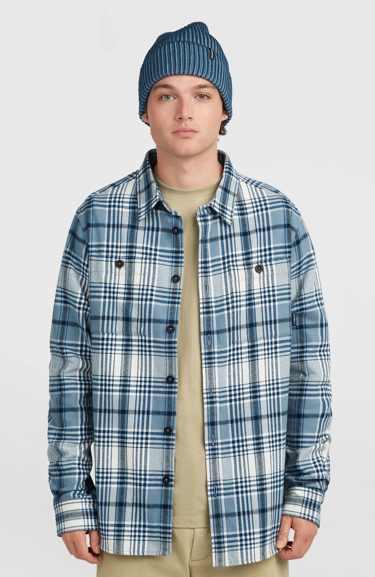 Must-Have Flannel Shirt | Blue Big Check Plaid