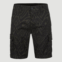 Park Cargo Short | Black Tonal Magic Carpet