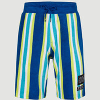 Brights Terry Short | Blue Towel Stripe