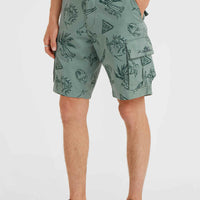 Essentials Cargo Shorts | Green Vintage Surfer