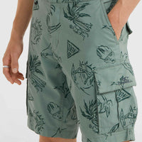 Essentials Cargo Shorts | Green Vintage Surfer