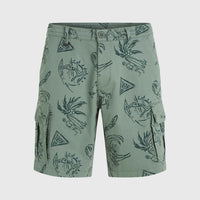 Essentials Cargo Shorts | Green Vintage Surfer