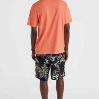 Essentials Cargo Shorts | Black Tropicana