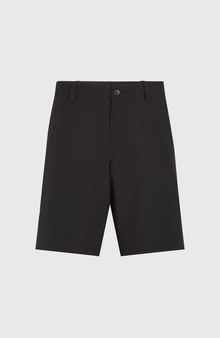 Hybrid Chino 19" Shorts | Black Out