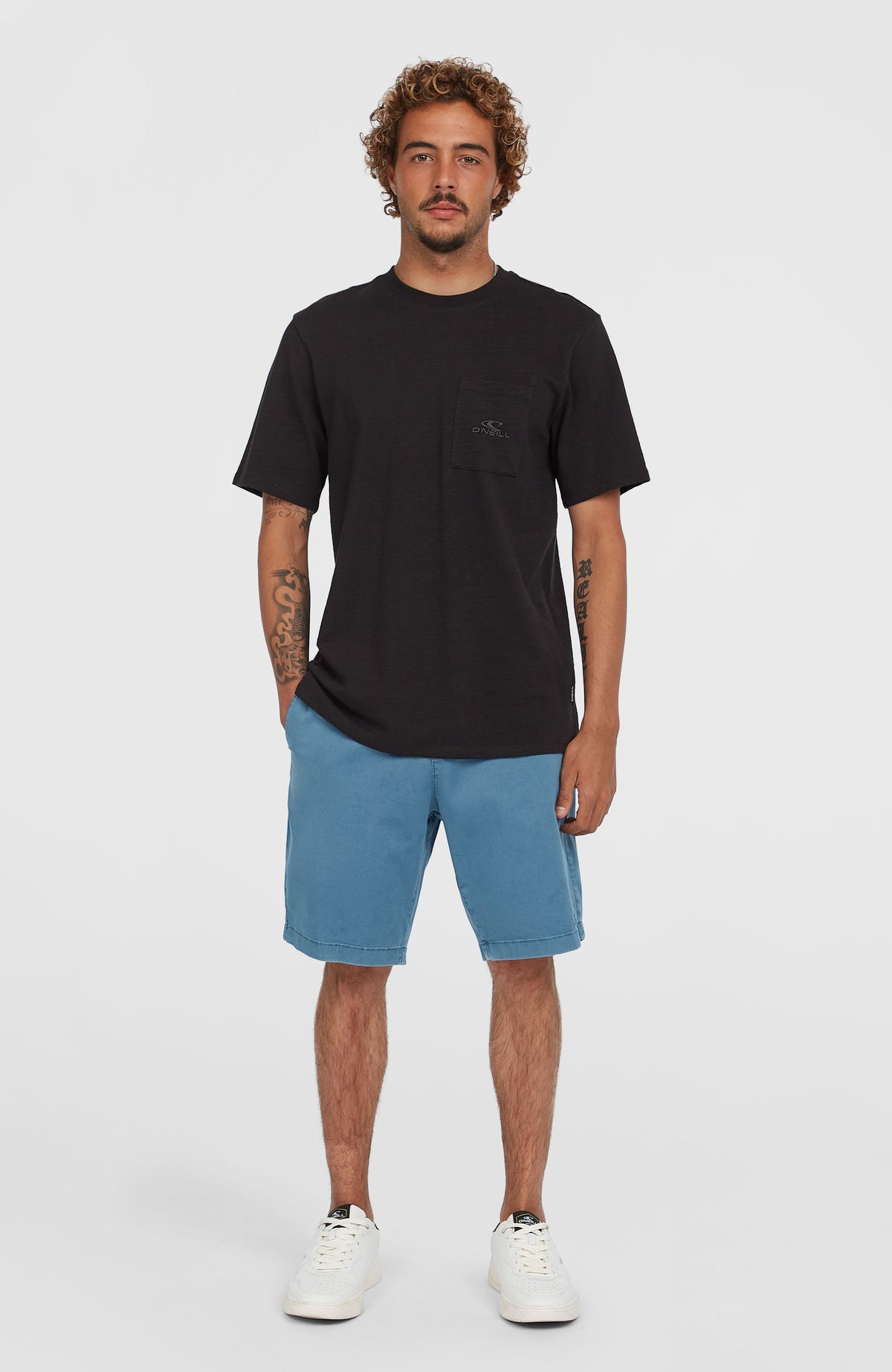Essentials Chino Shorts | Copen Blue