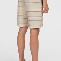 Bavaro Shorts | Beige/Orange Bavaro Stripe