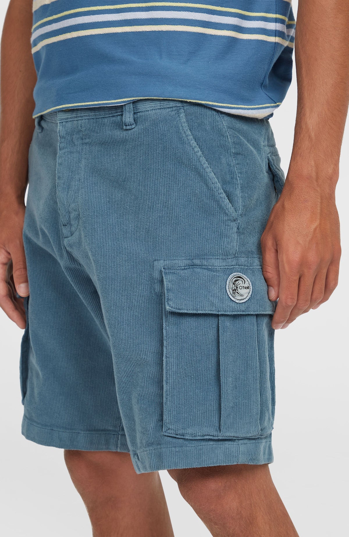 O'Riginals Cord Cargo Shorts | Copen Blue