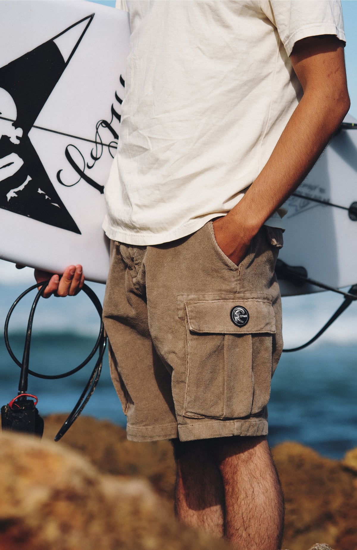 O'Riginals Cord Cargo Shorts | Pure Cashmere