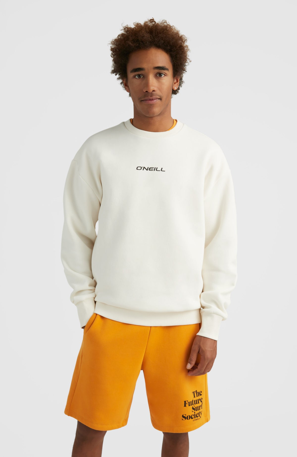 Snow clearance white sweatshirt