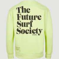 Future Surf Crew Sweatshirt | Sunny Lime