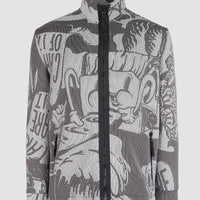 BYBORRE x O'Neill Sweatshirt Jacket | Black Oyster