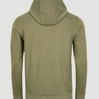 Block Hoodie | Deep Lichen Green