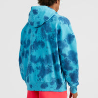 Oakes Hoodie | Bright Blue Tie Dye